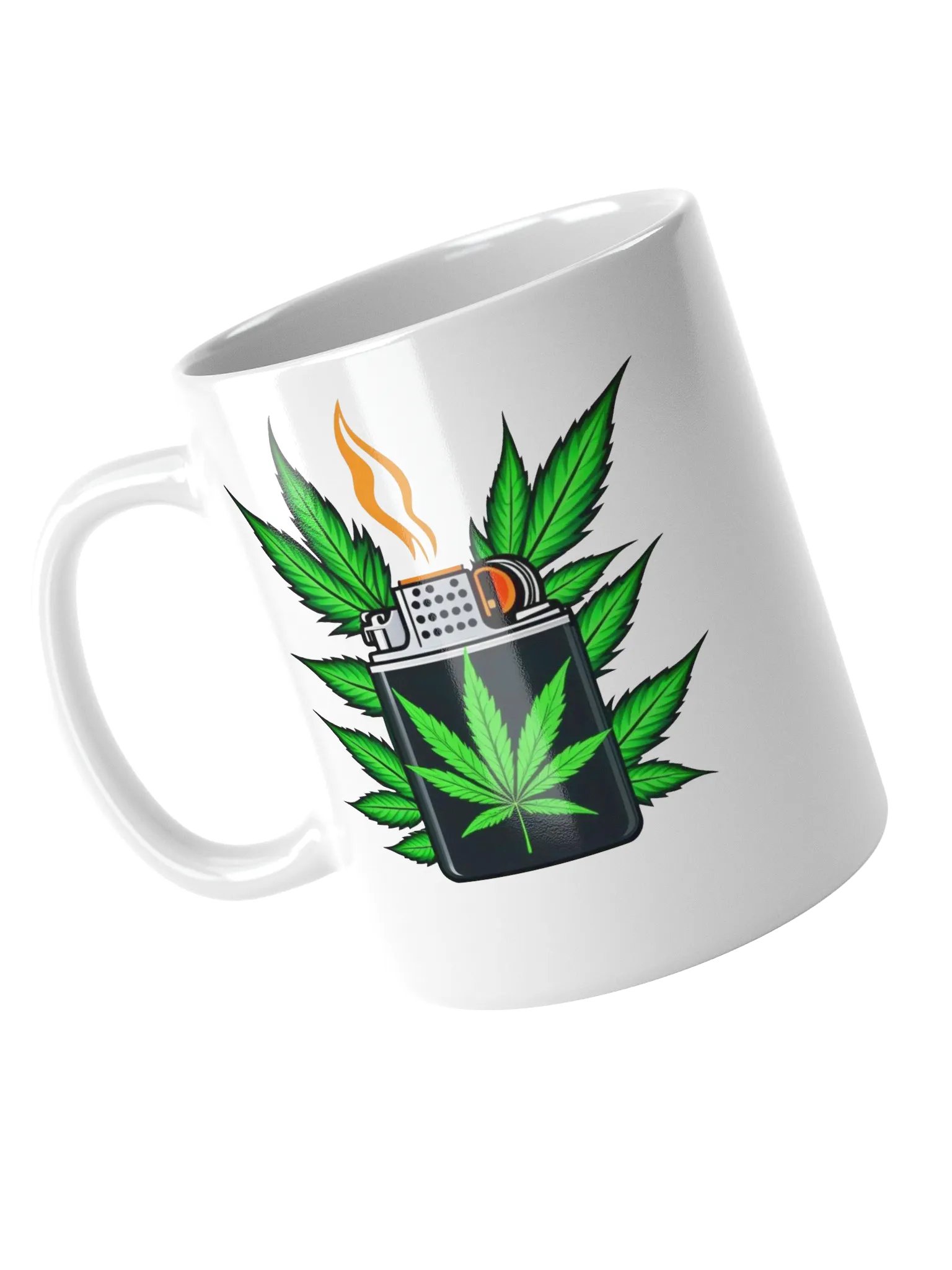 Cannabis Leaf Lighter Mug product image (7)