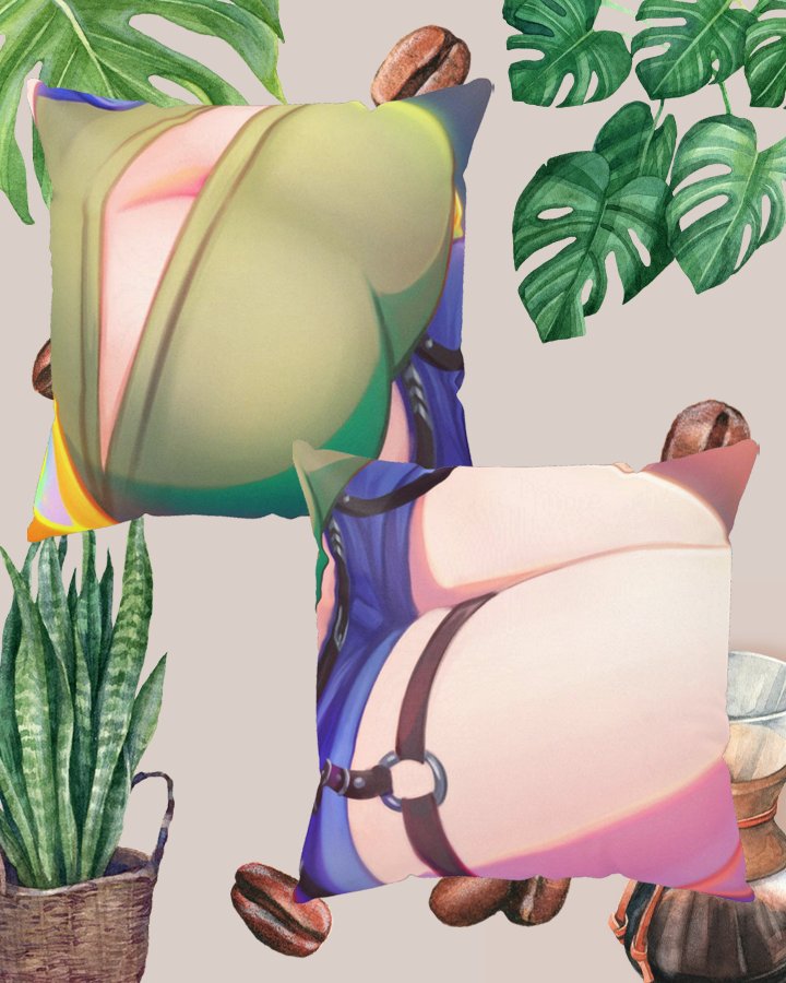 Rest your Head - Booba Thigh Pillow product image (1)