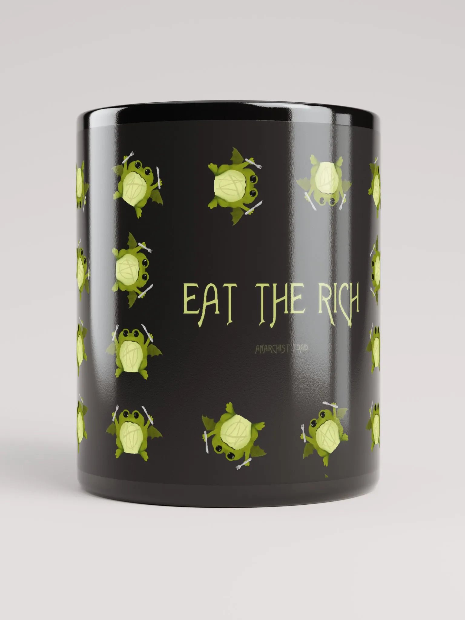 Eat the Rich pattern Mug product image (5)