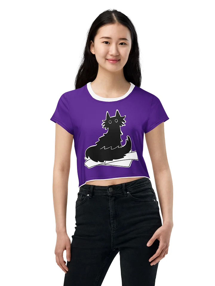 my DOCUMENTS crop tee product image (1)