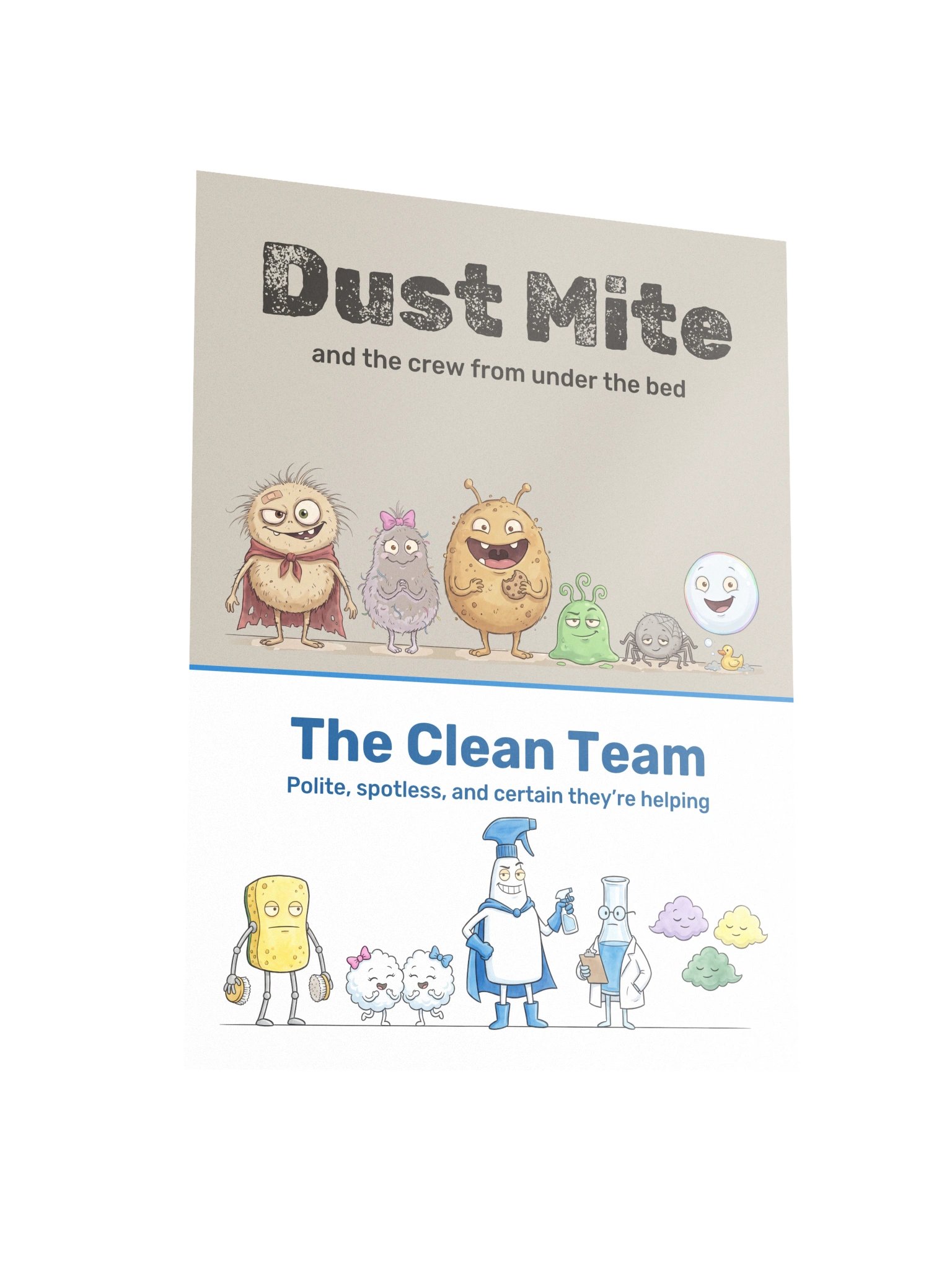 Dust Mite and the Clean Team Poster product image (6)