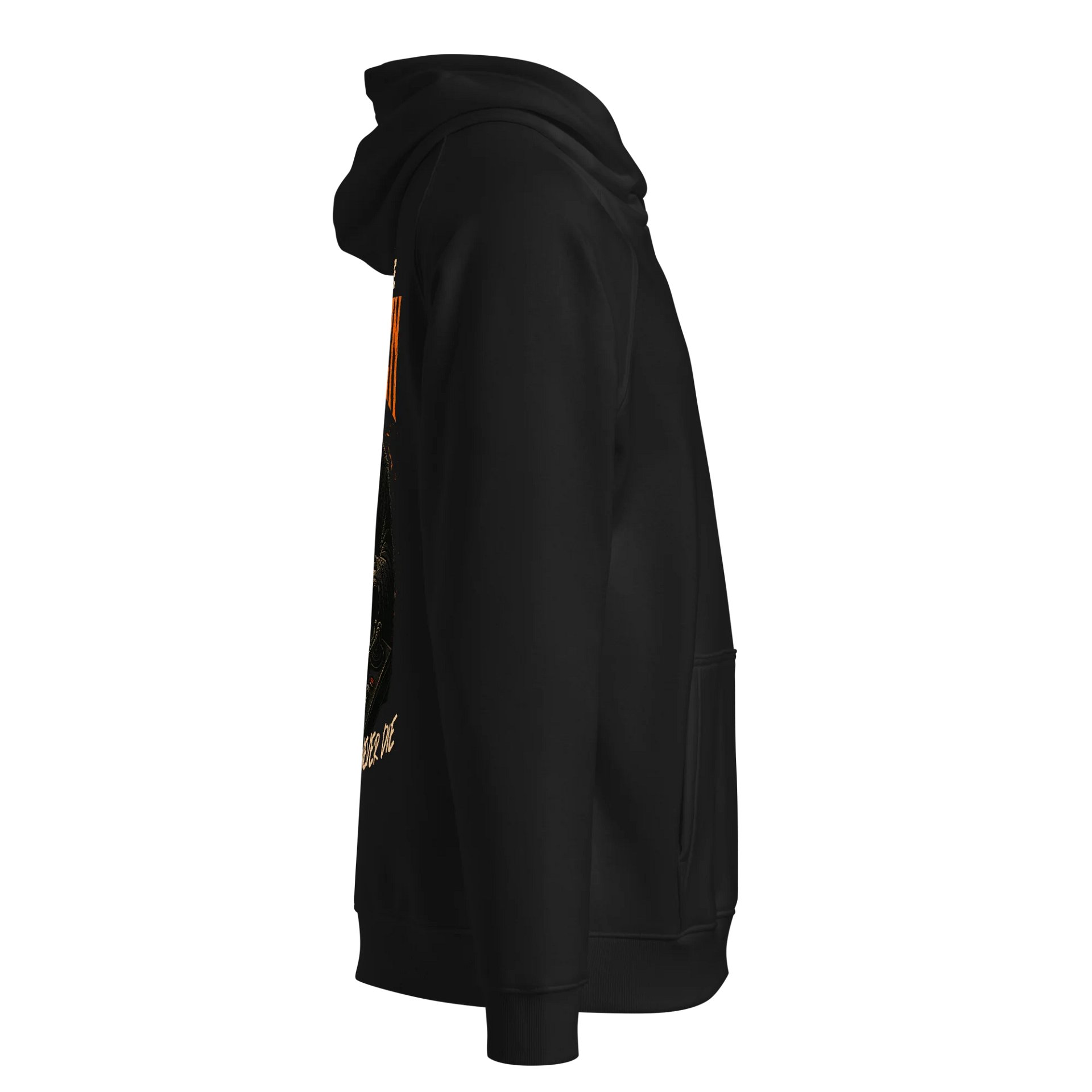 Spooky DJ Eco Raglan Hoodie product image (4)