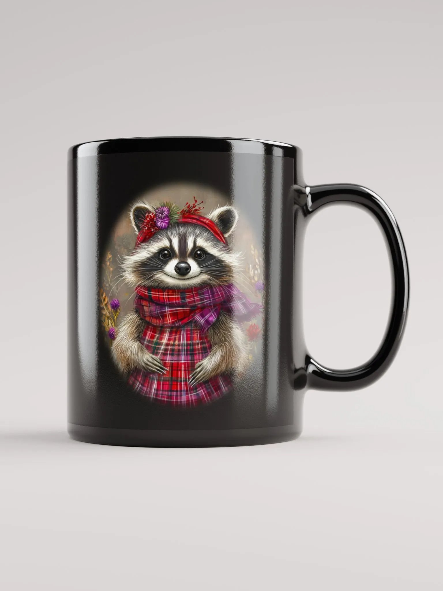 Whimsical Raccoon Mug product image (1)