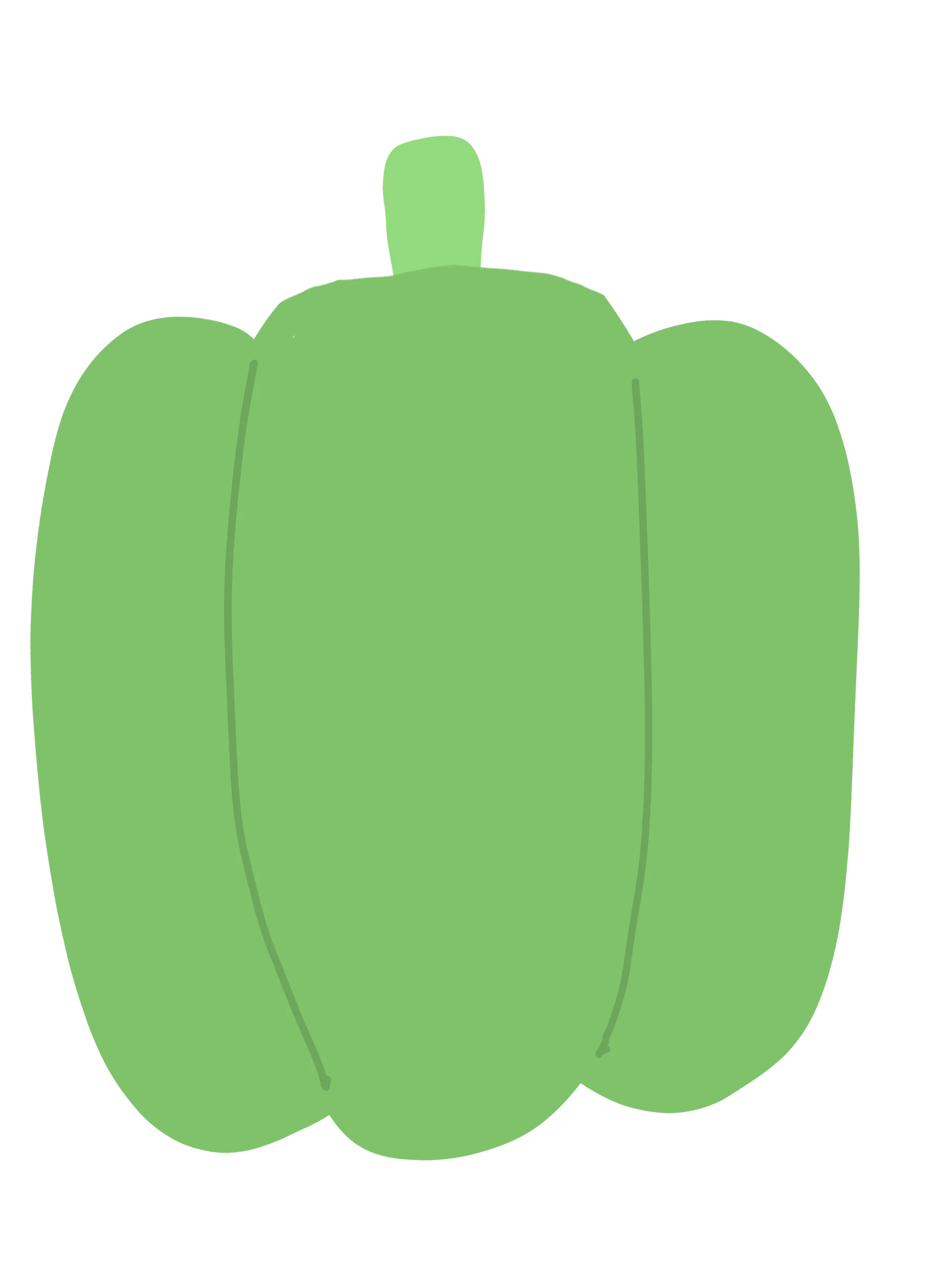 15 Hand-Drawn Fruit & Vegetable PNG Clipart Bundle product image (7)