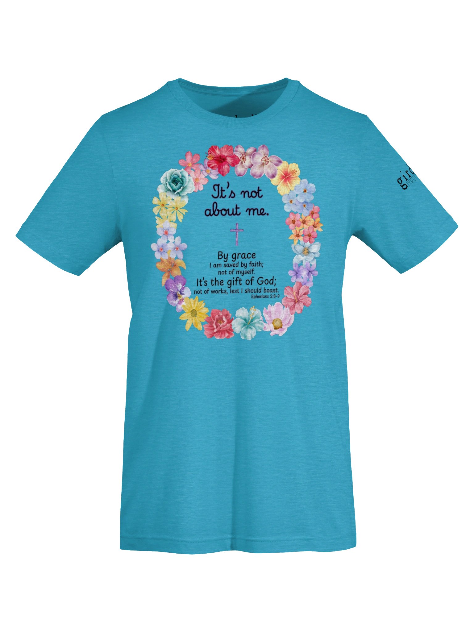 Saved by Grace Ephesians 2:8-9 Tee product image (5)