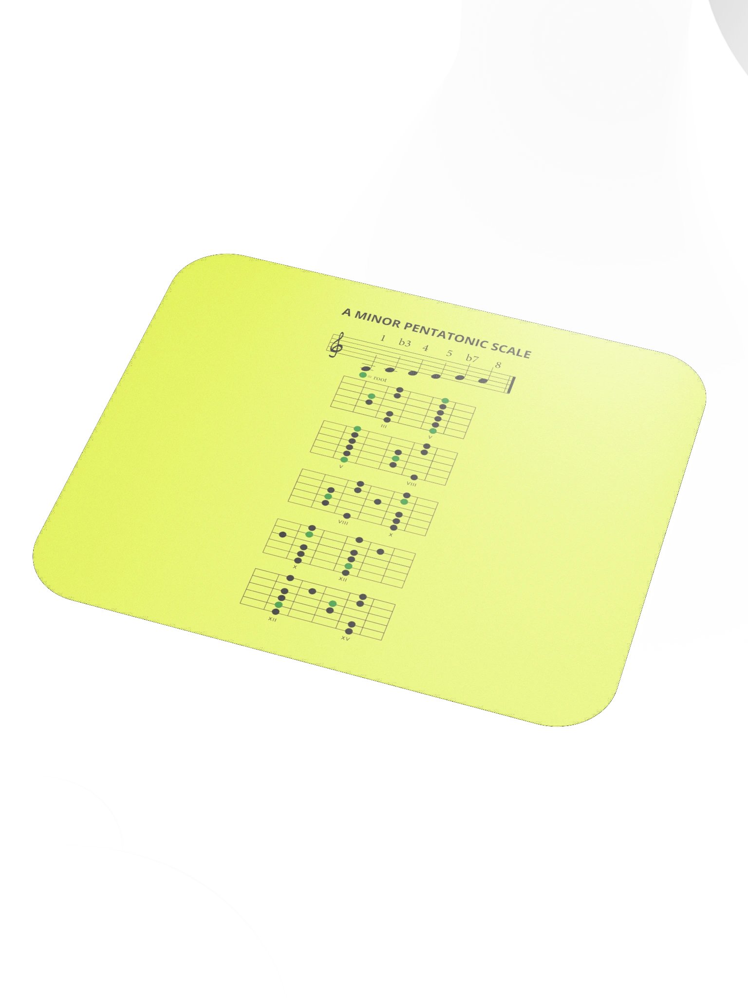 Pentatonic MOUSE PAD product image (3)