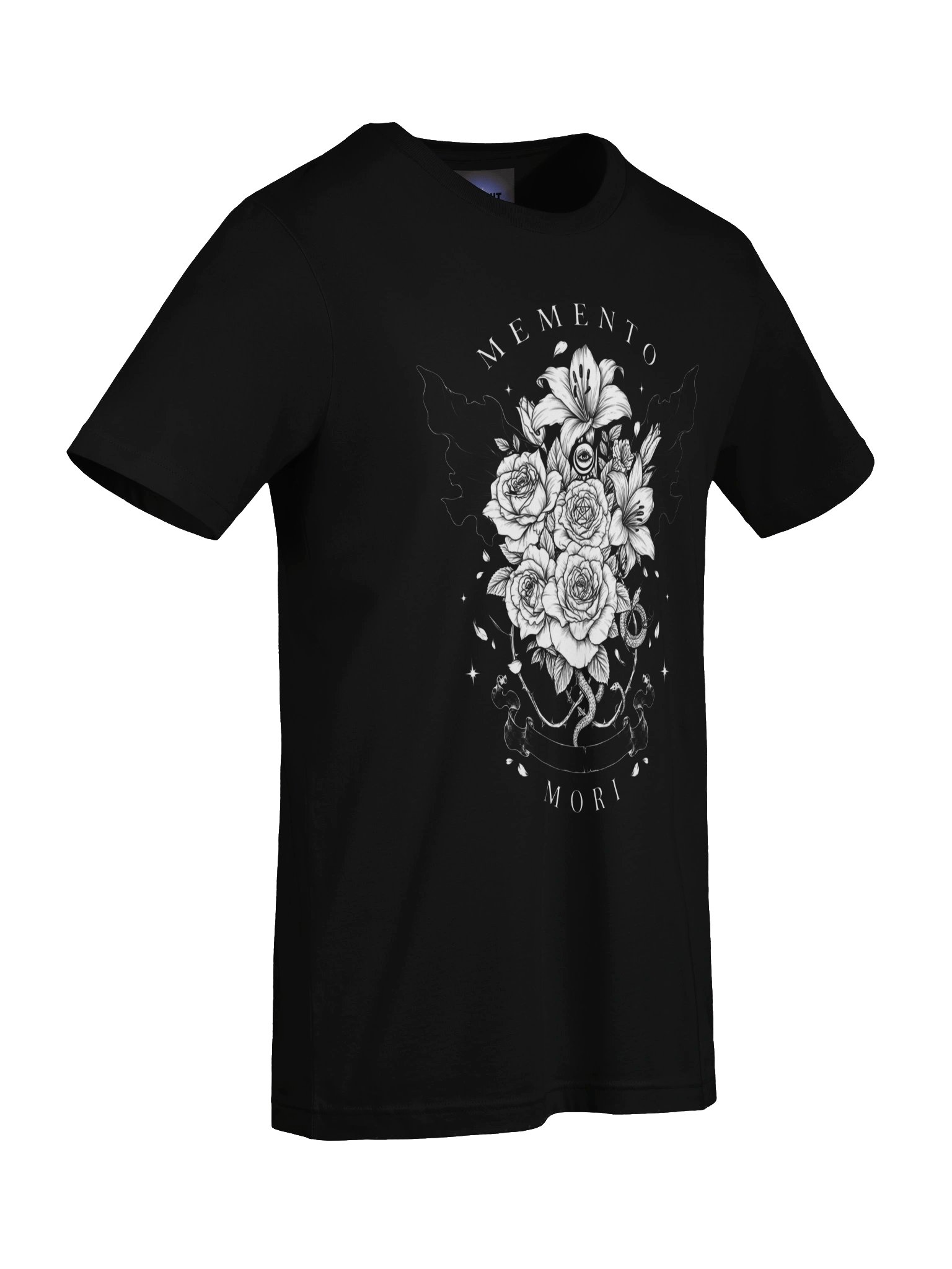 Midnight Veil Memento Mori T-Shirt product image (68)