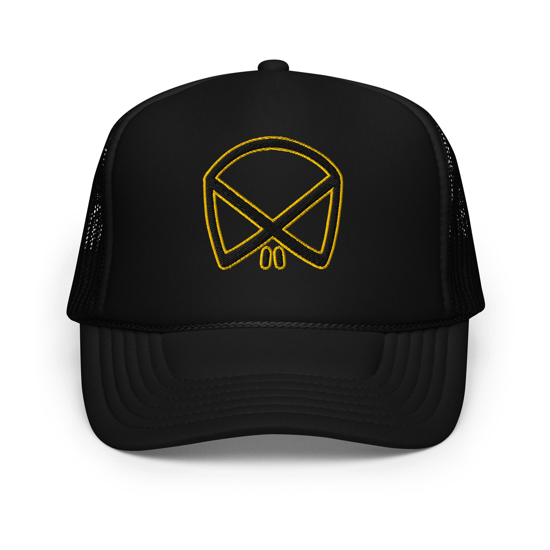 BOBUTAH SKULL LOGO Otto Foam Trucker Hat product image (1)