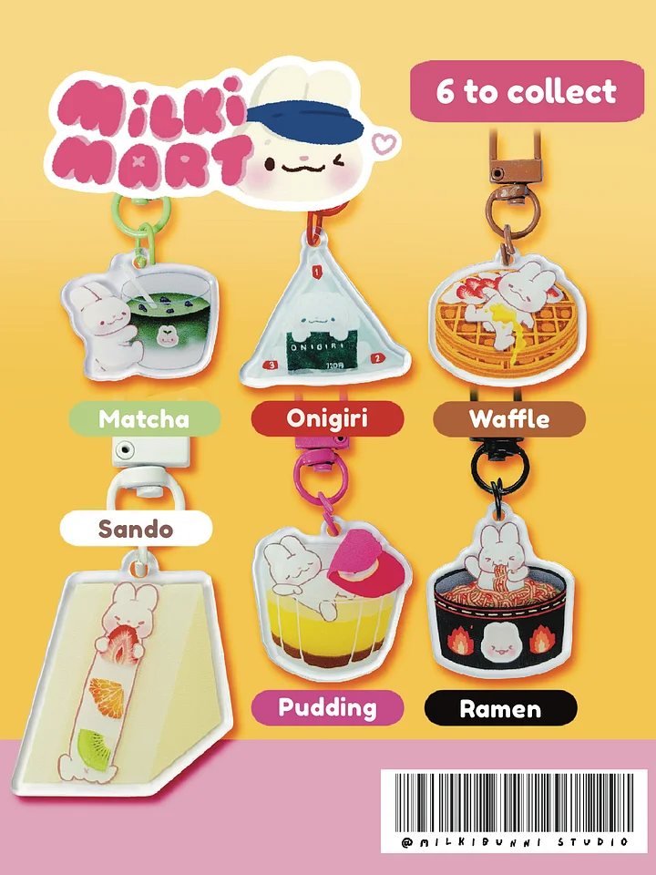 Milki Mart Keychain Blind Bag product image (1)