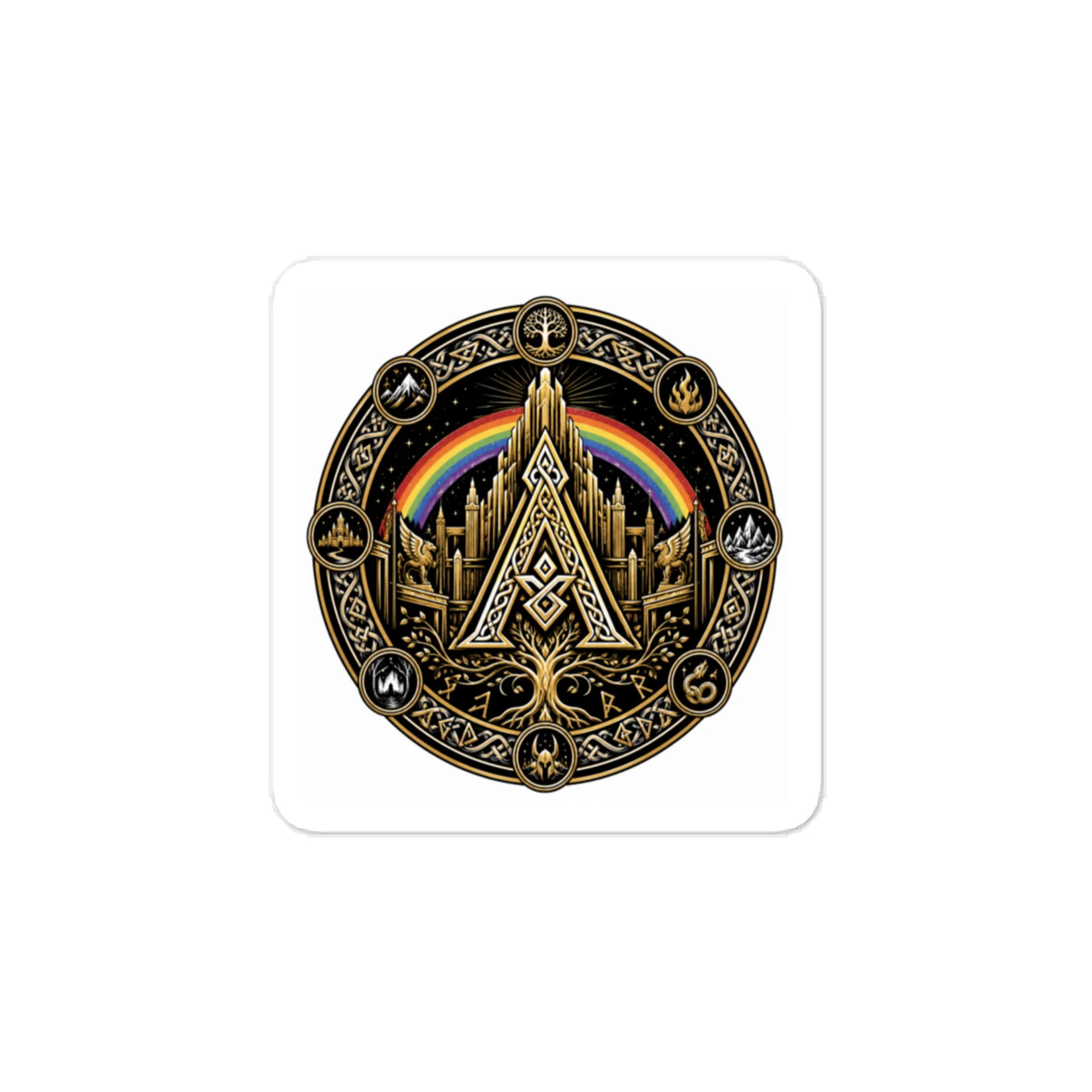 Asgard Crest Vinyl Sticker product image (1)