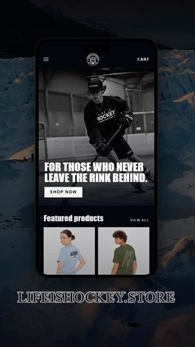 Hockey isn’t just a game…
It’s a lifestyle. 🏒

Rep your love for the game
on and off the ice with Life Is Hockey™.

🛒 Shop no...