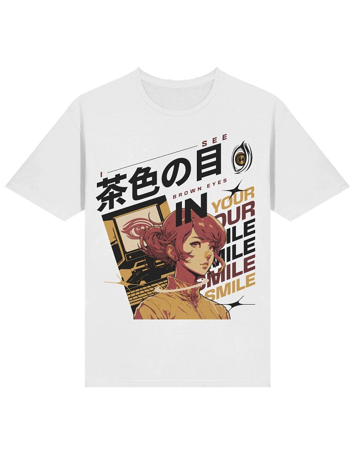 Brown Eyes In Your Smile T-Shirt - Gildan Softstyle product image (9)
