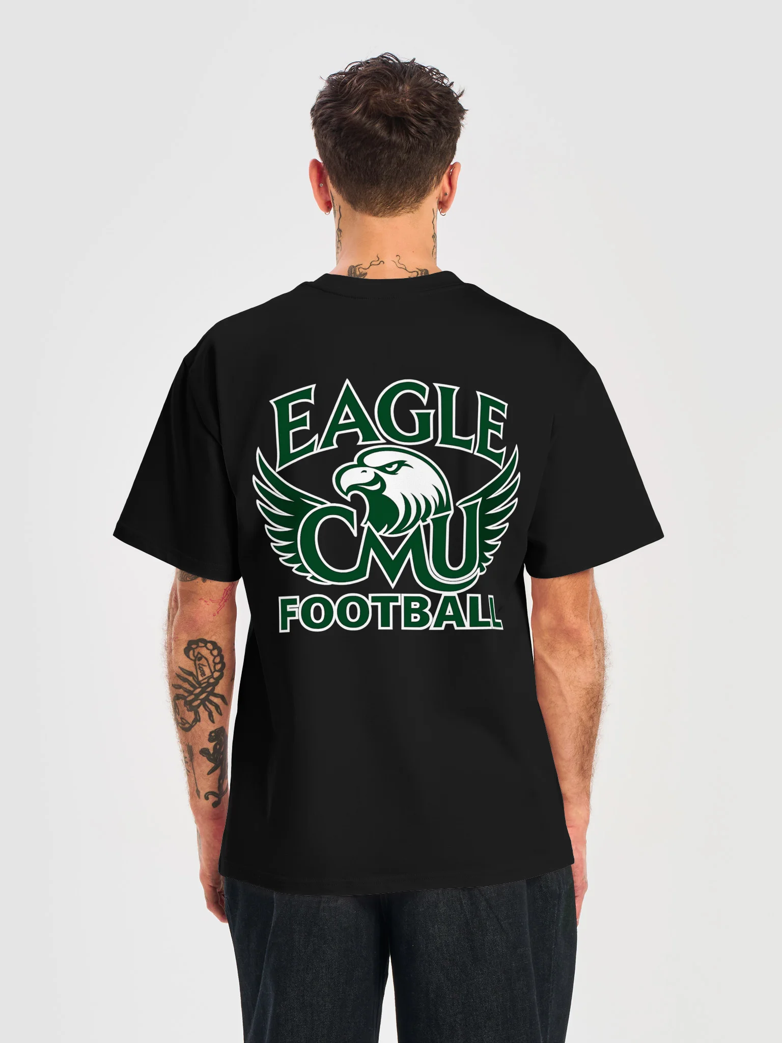 Eagle CMU Football Logo Tee product image (11)