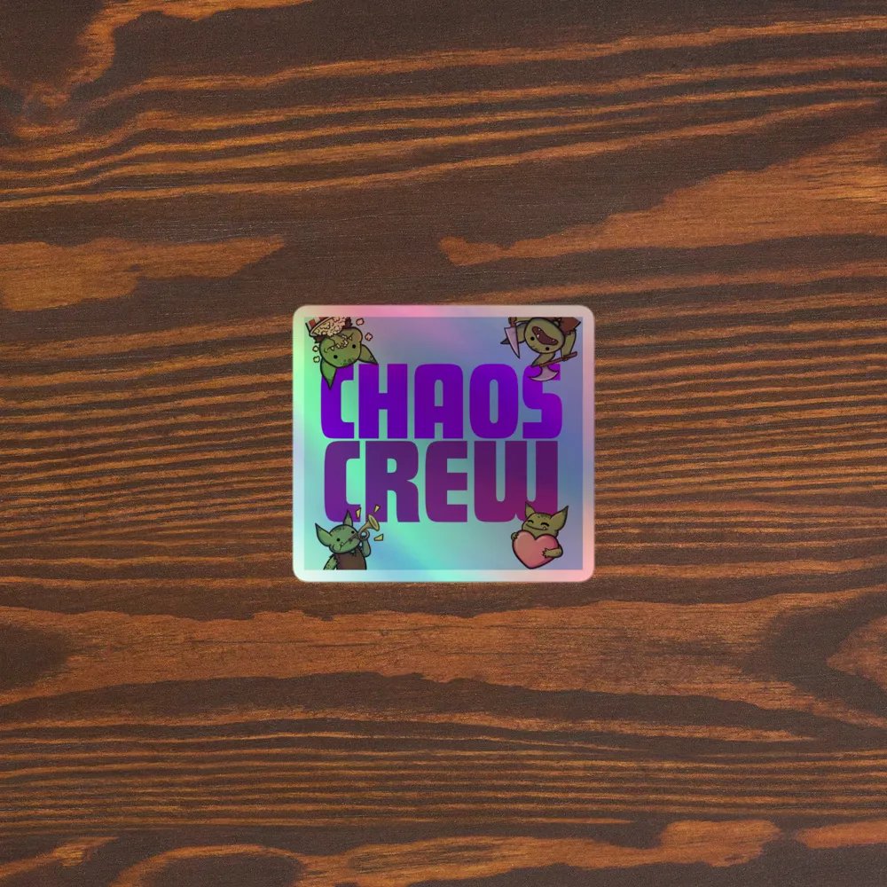 Chaos Crew Sticker product image (5)