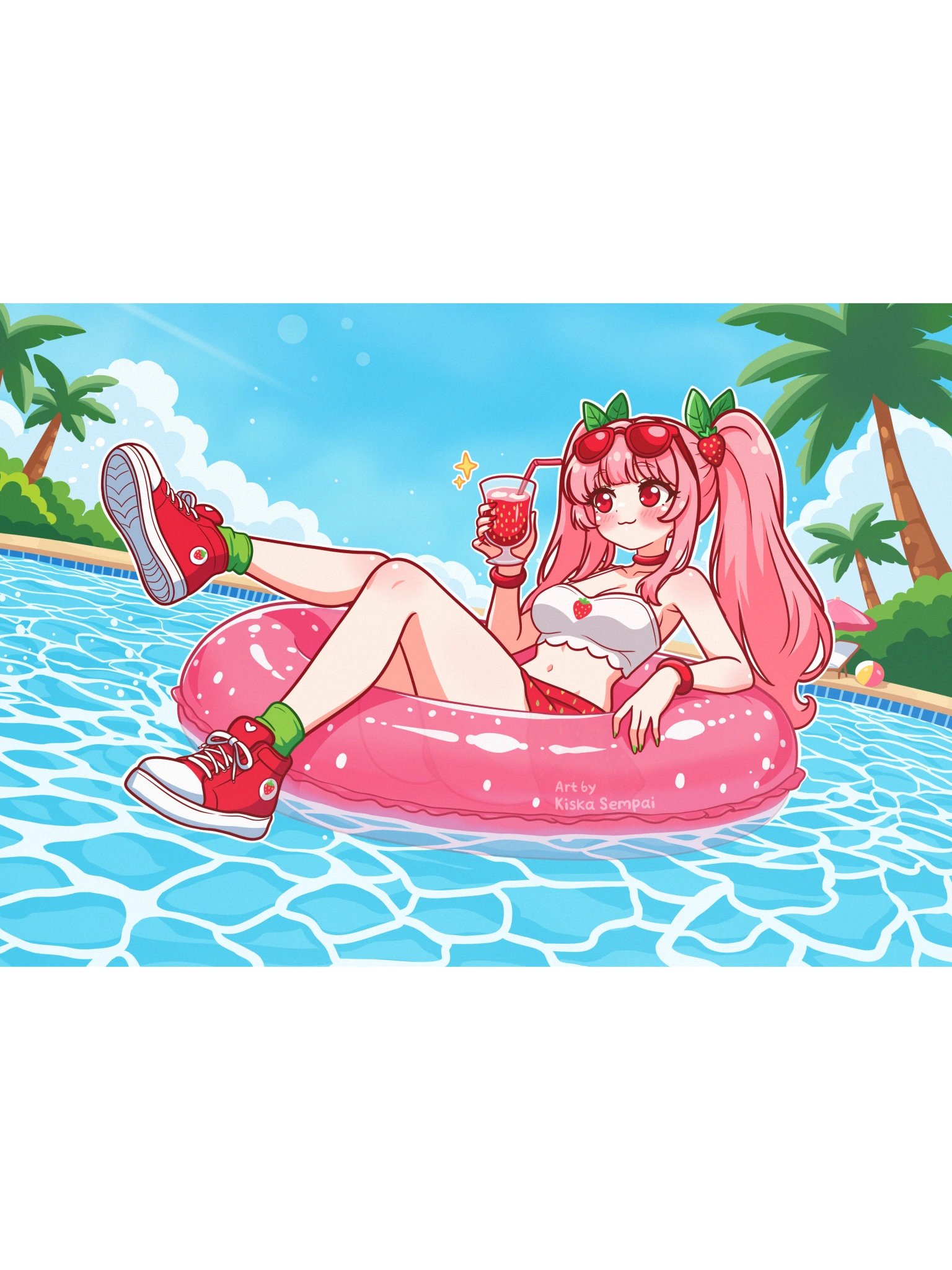 Strawberry Summer ☆ Wall Art product image (1)