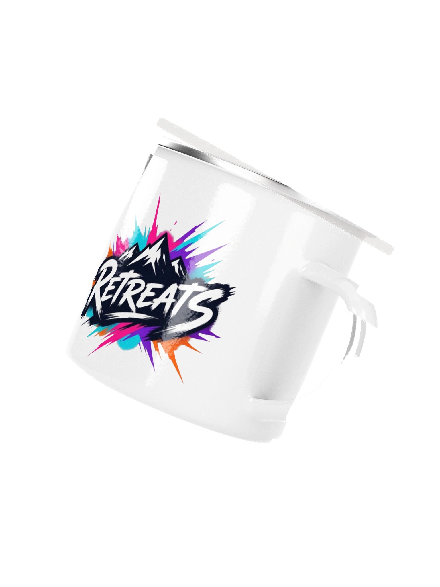 Vibrant Retreats Enamel Mug product image (3)