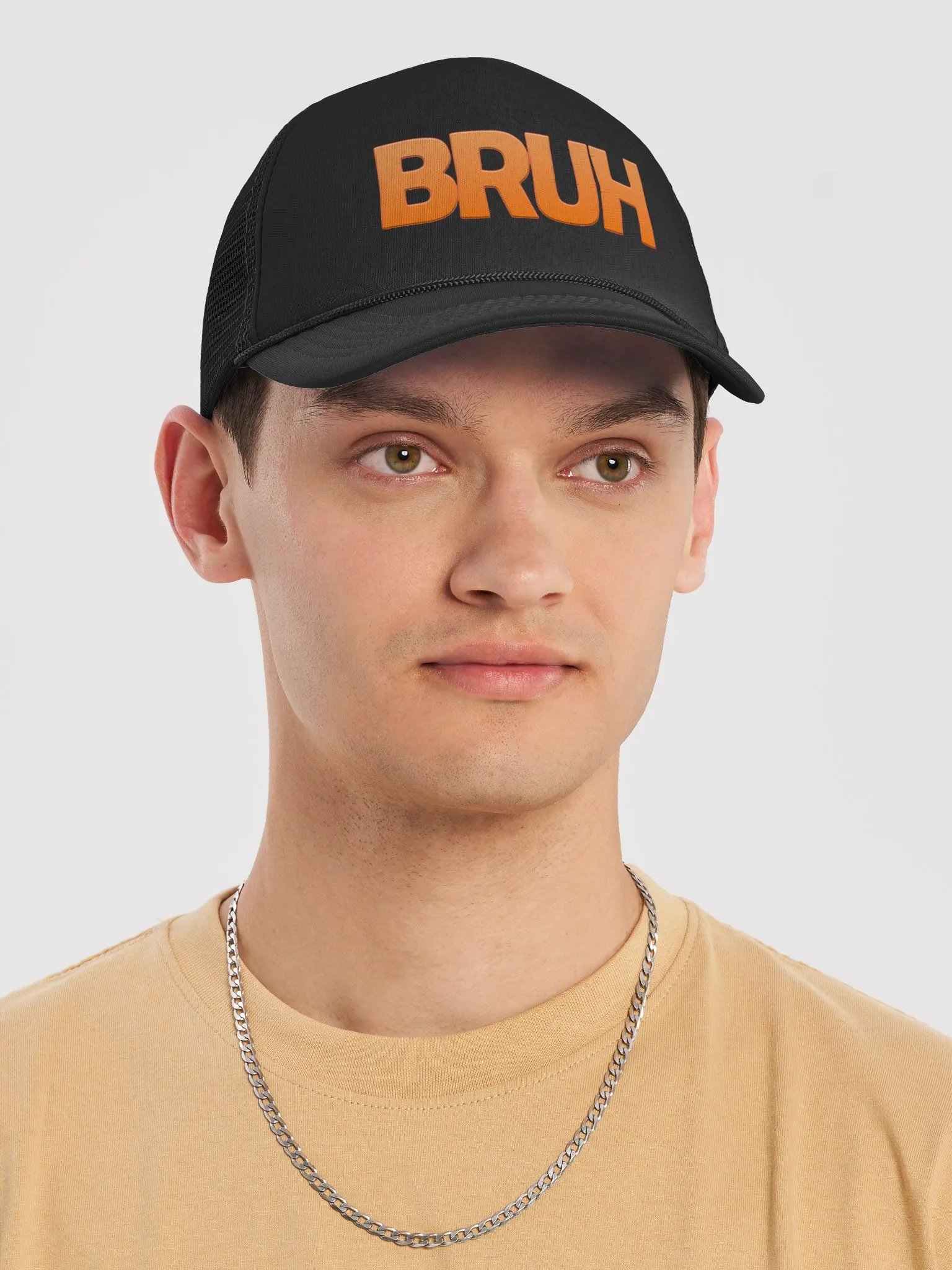 BRUH 3D Effect Trucker Hat product image (25)