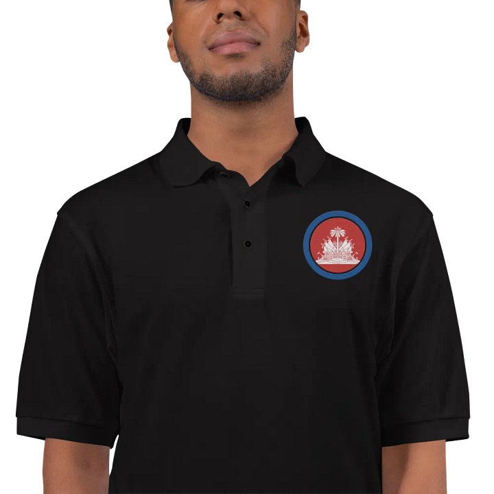 Haiti Emblem Polo Shirt by Port Authority product image (1)