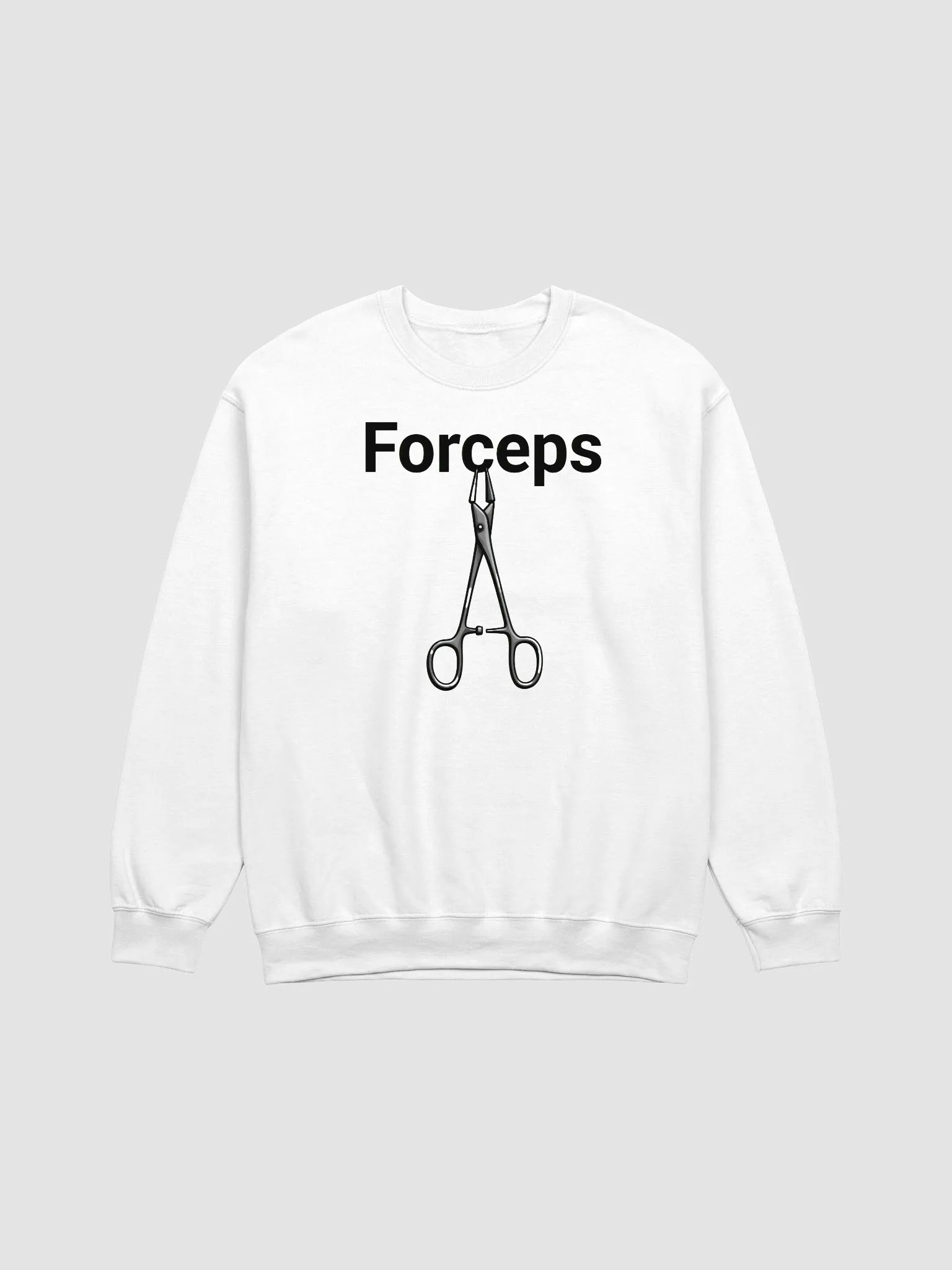 Gripping Forceps Graphic Crewneck Sweatshirt product image (2)