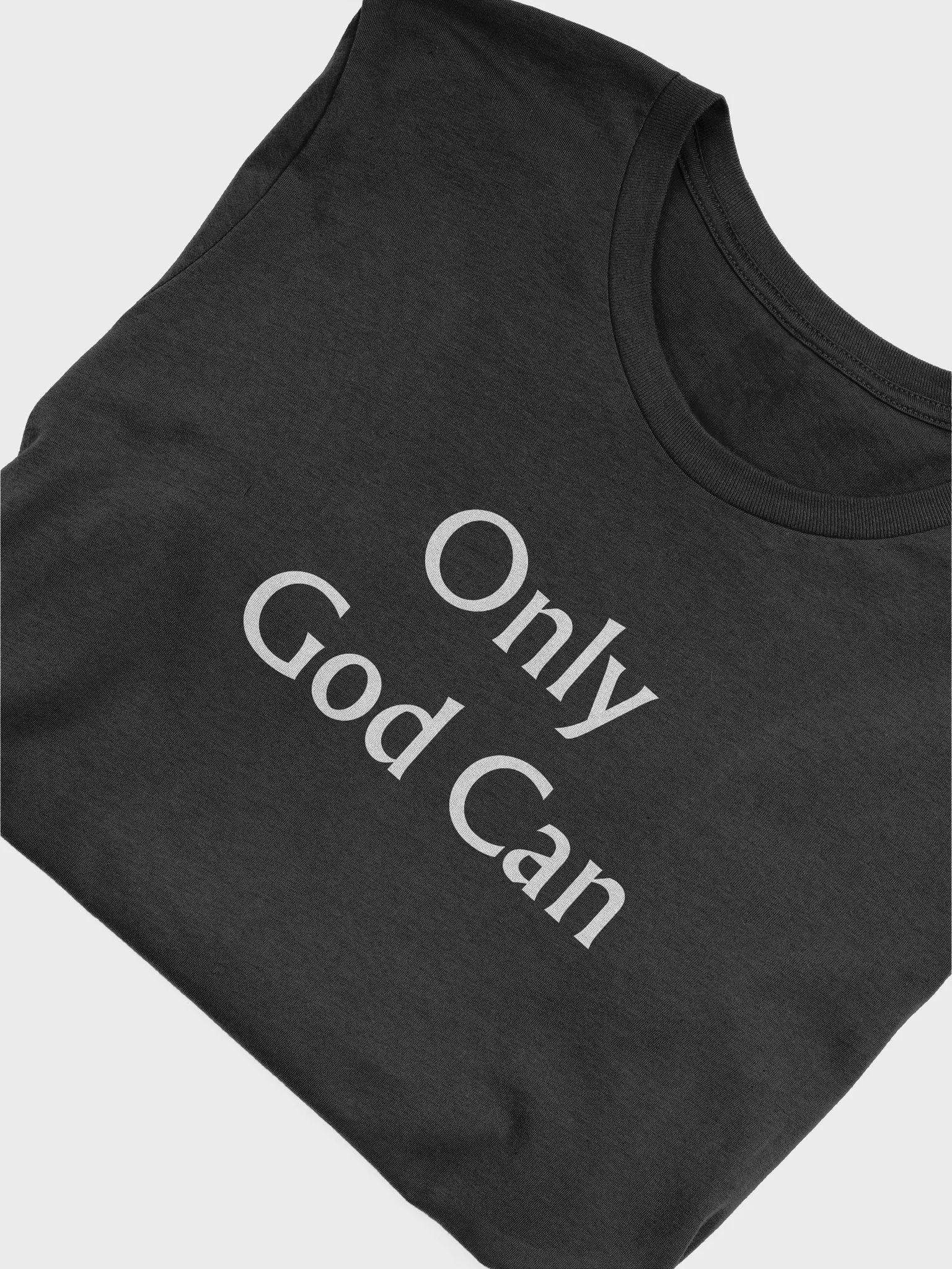 Only God Can Script Supersoft T-Shirt product image (46)