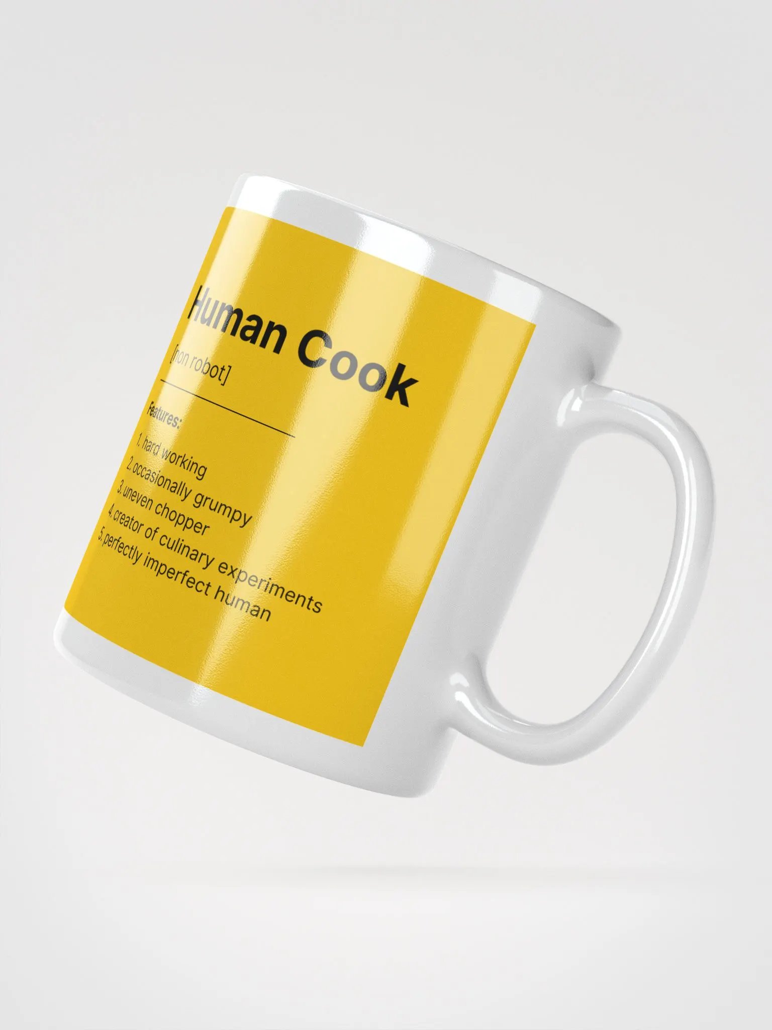 Human Cook Mug - Ochre product image (4)