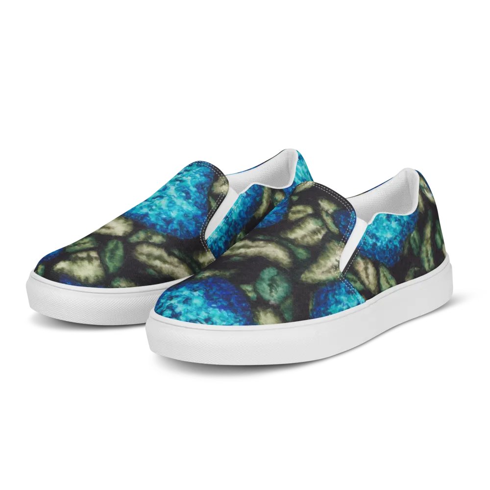 HYDRANGEAS IV women's slip-on canvas shoes product image (3)