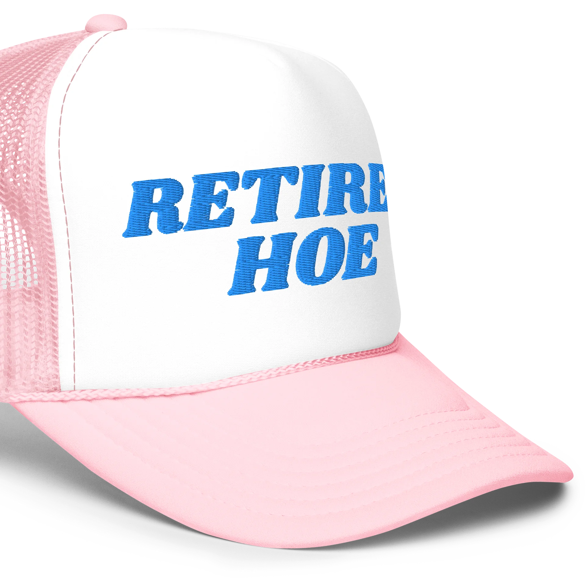 RETIRED HOE Foam Trucker Hat product image (11)