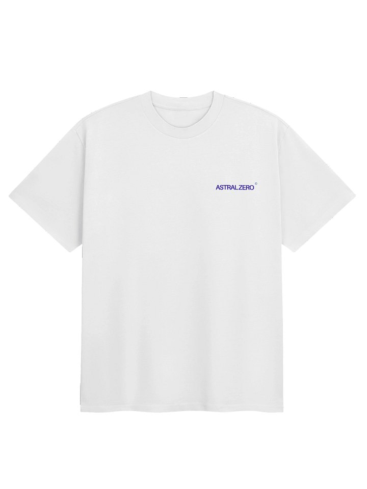 MAGLIA BIANCA CON LOGO ASTRAL ZERO product image (1)