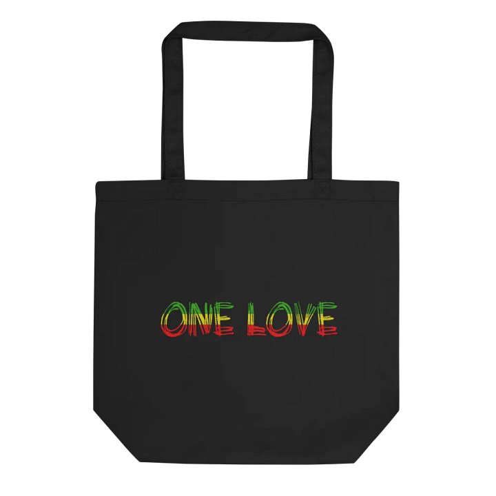 One Love Canvas Tote product image (1)