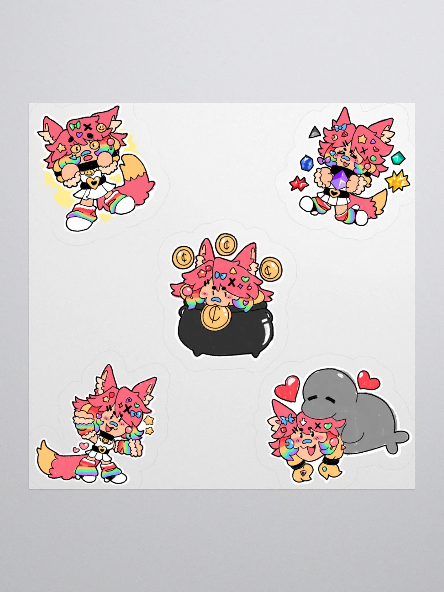 🌈 silly goober stickers 🌈 product image (2)
