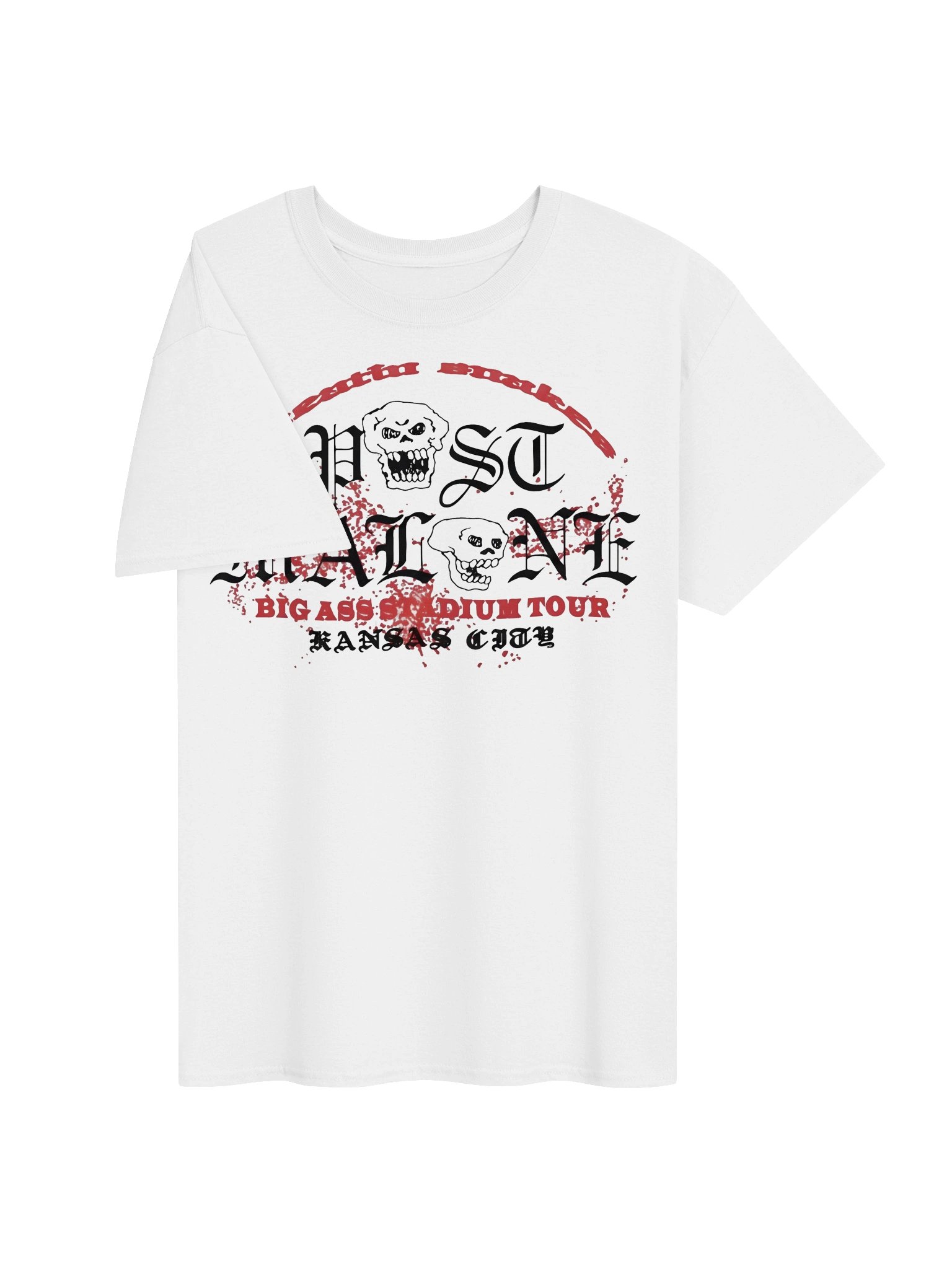 Post Malone Kansas City Big Ass Stadium Tour Merch Tshirt product image (25)