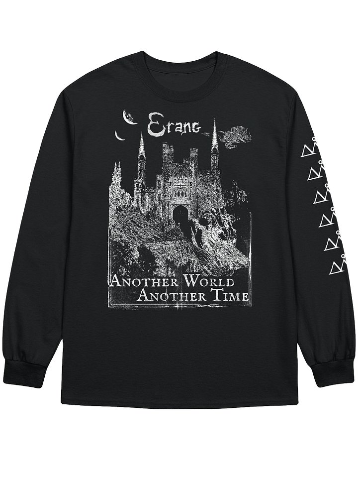 Another World Another Time - Long Sleeve Shirt - Front only & 1 sleeve (Black) product image (1)