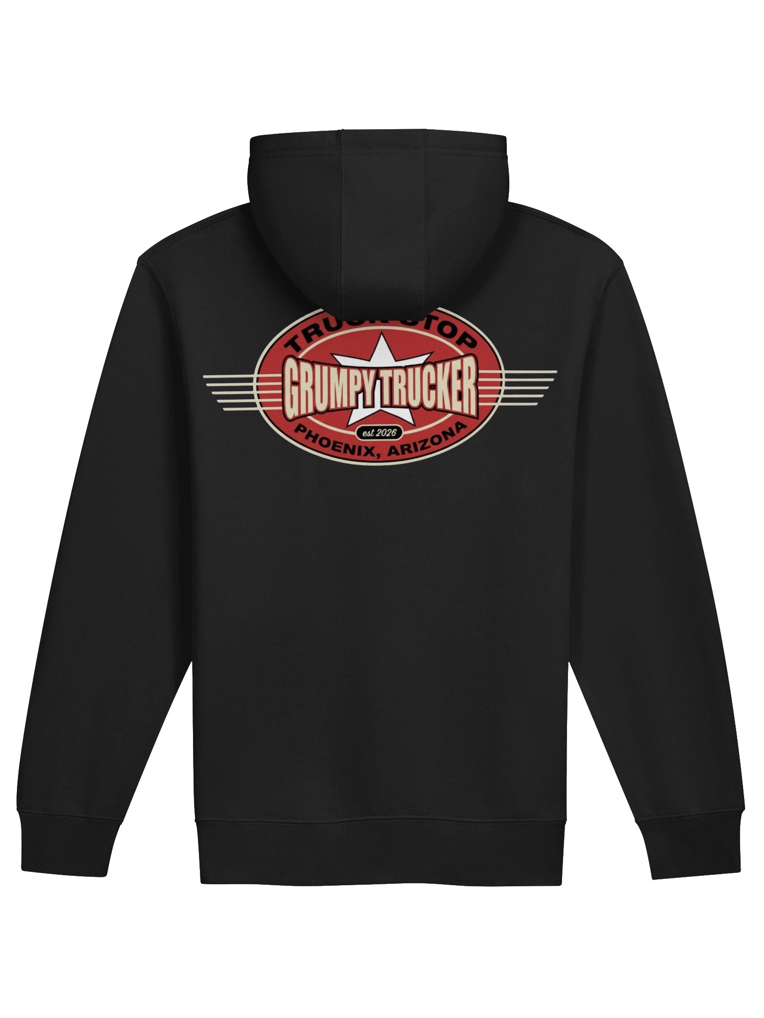 Truck Stop Zipper Hoodie. product image (1)