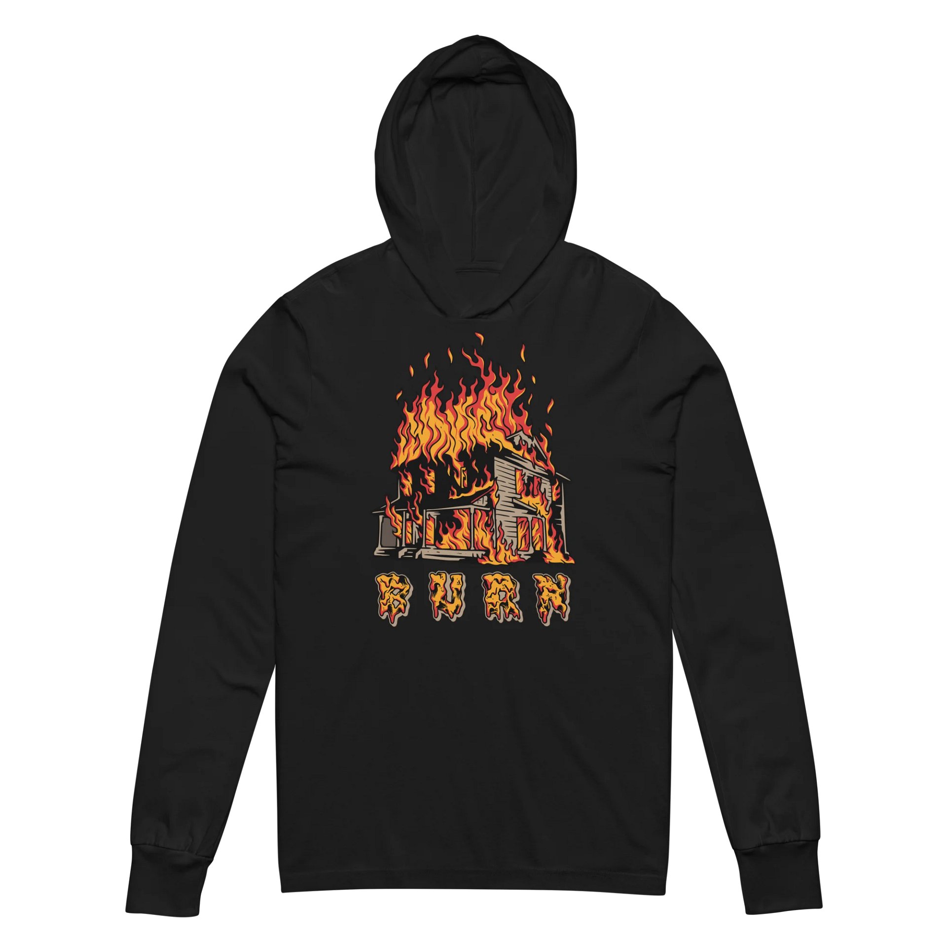BURN Hooded Long Sleeve product image (2)