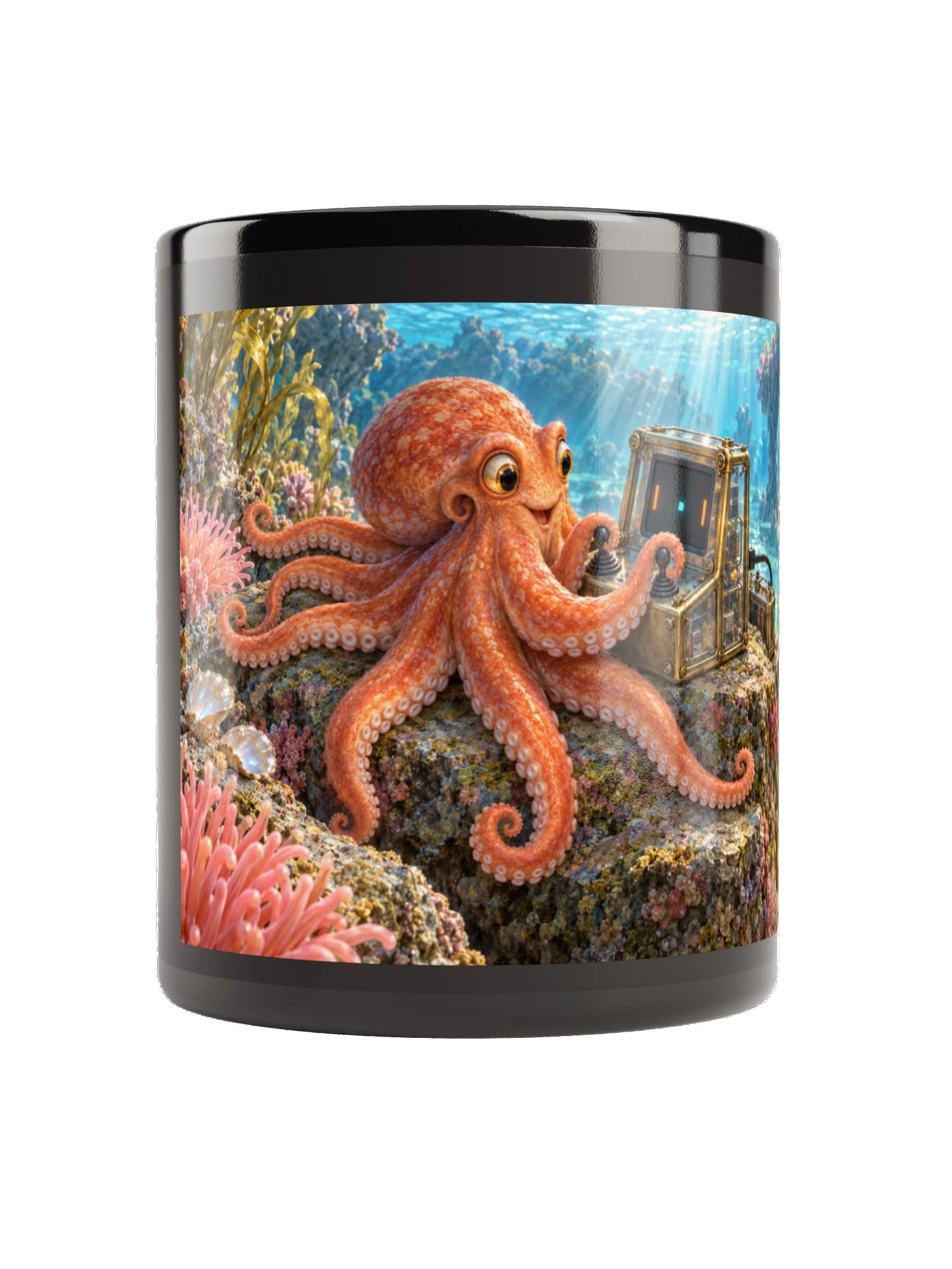 Reef Arcade Black Mug product image (1)