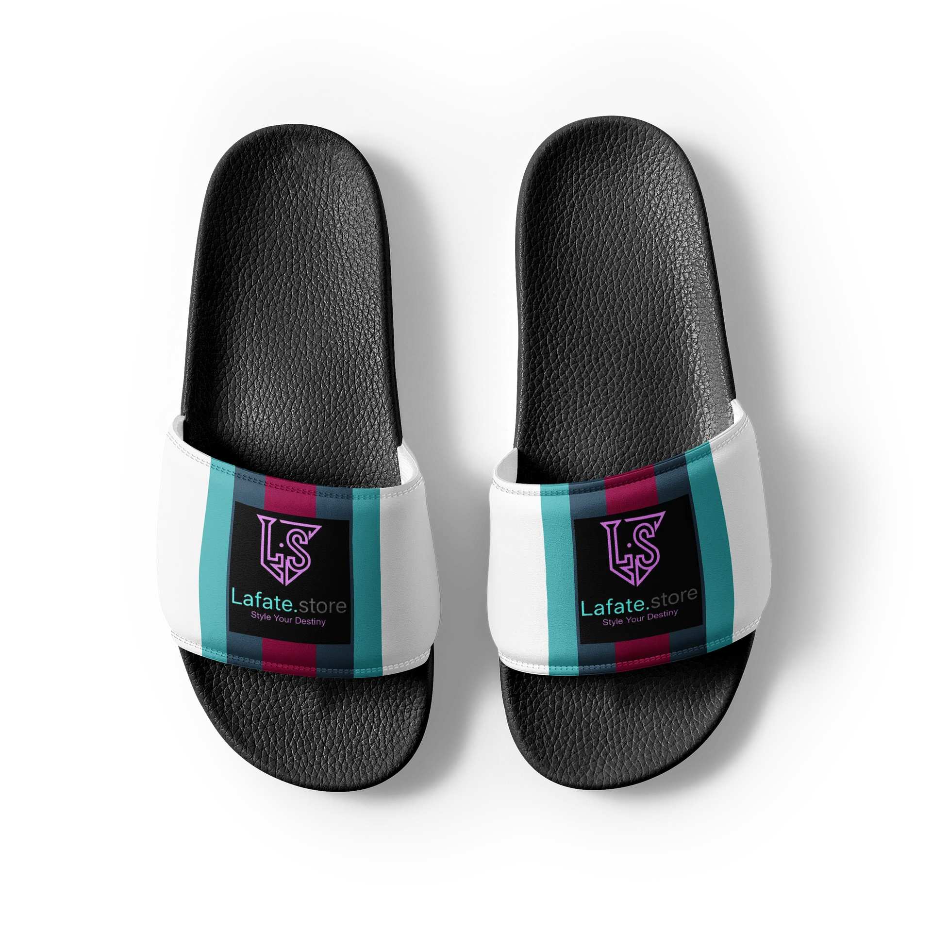 Lafate Store Ocean blue and White Slippers product image (4)