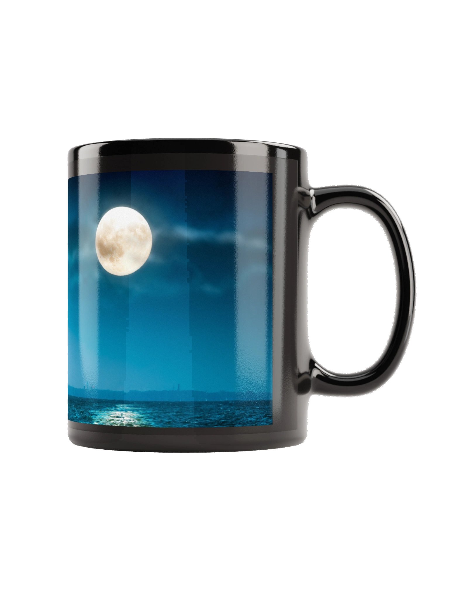 Pirate Ship Mug Full Moon Flying Dutchman Ghost Ship product image (4)