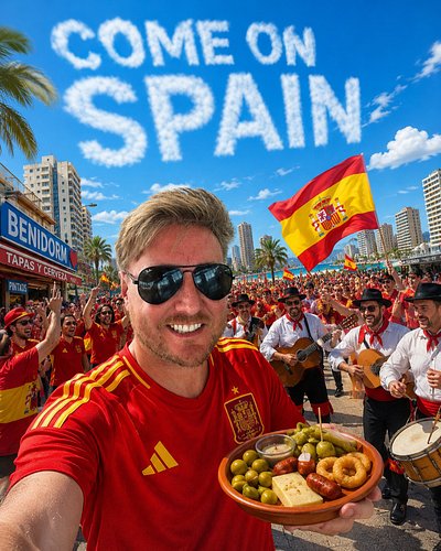 Introducing 🇪🇸 Yorkshirio Leeio. Temporary Spaniard, full-time Argentina hater. 😅 Come on Spain—bring that World Cup home and...