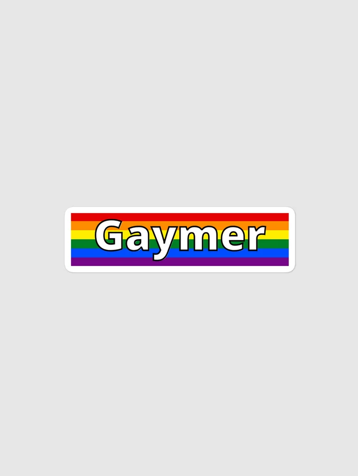 Gaymer Sticker product image (1)