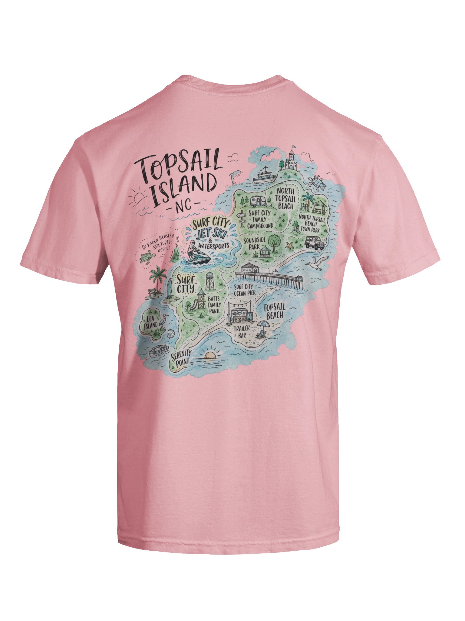 Topsail Island Comfort Tee product image (25)