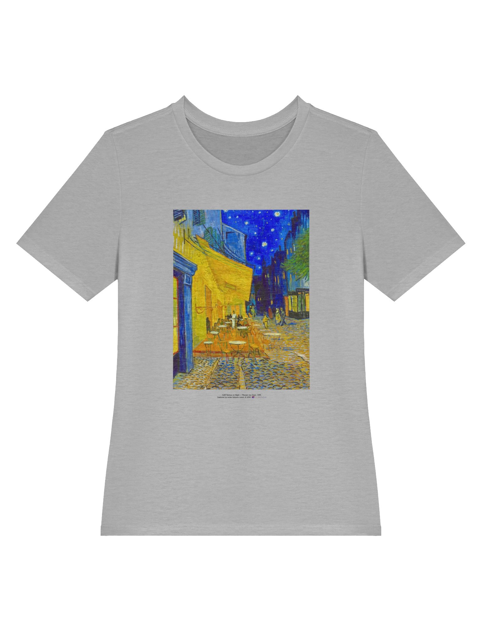 Café Terrace at Night — Women's T-Shirt product image (3)