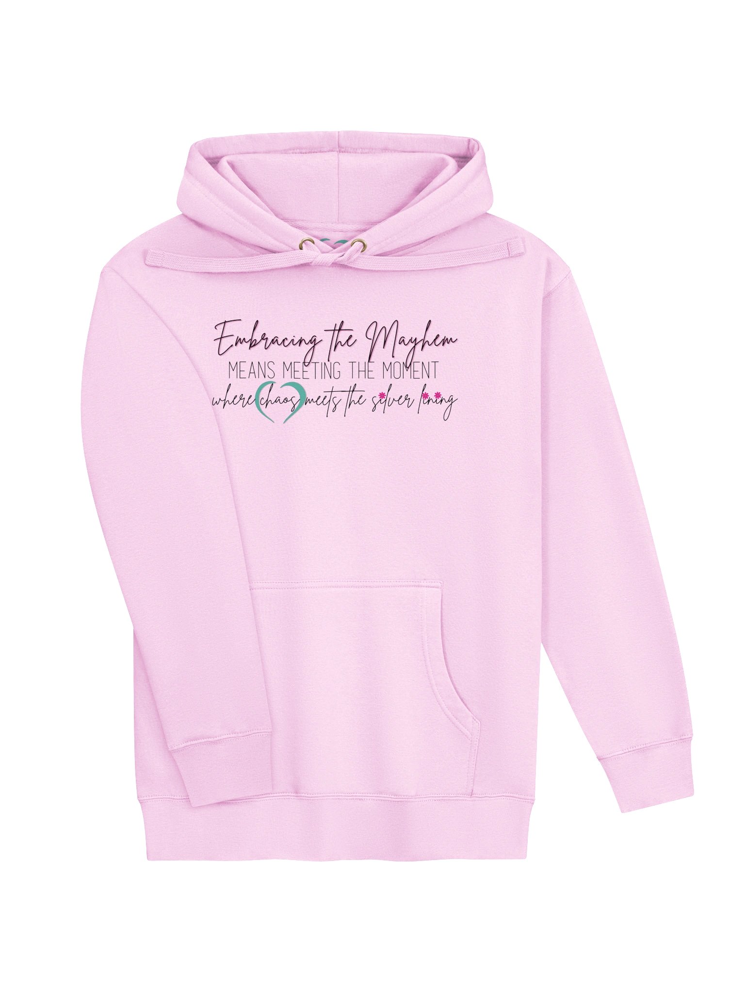 Embrace the Mayhem Hoodie | dark logo product image (23)