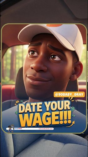 DATE YOUR WAGE?!
.
Look at that face—that is the exact look of someone trying to stretch a two-piece combo into a five-star d...