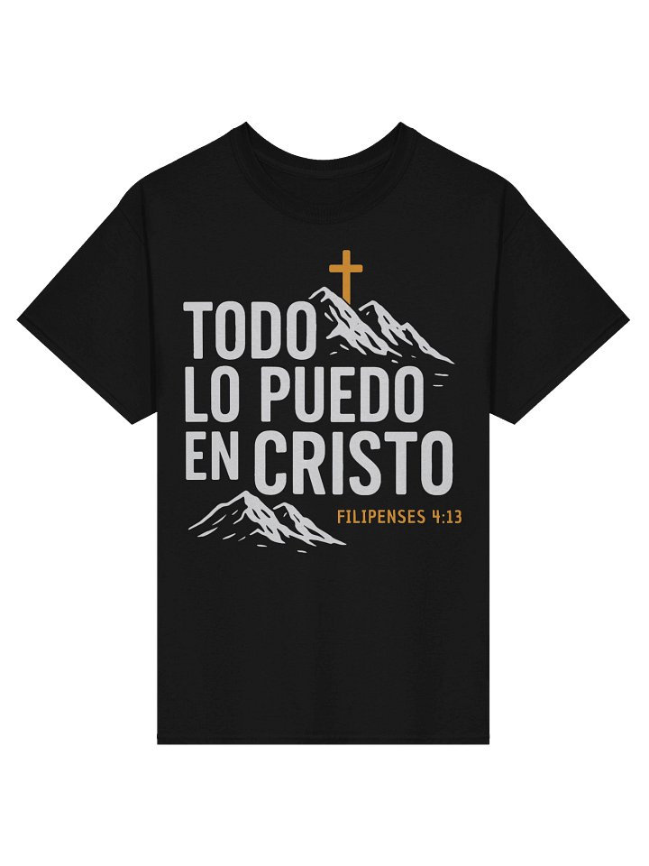 Camiseta Unisex Manga Corta | Todo lo puedo en Cristo product image (1)