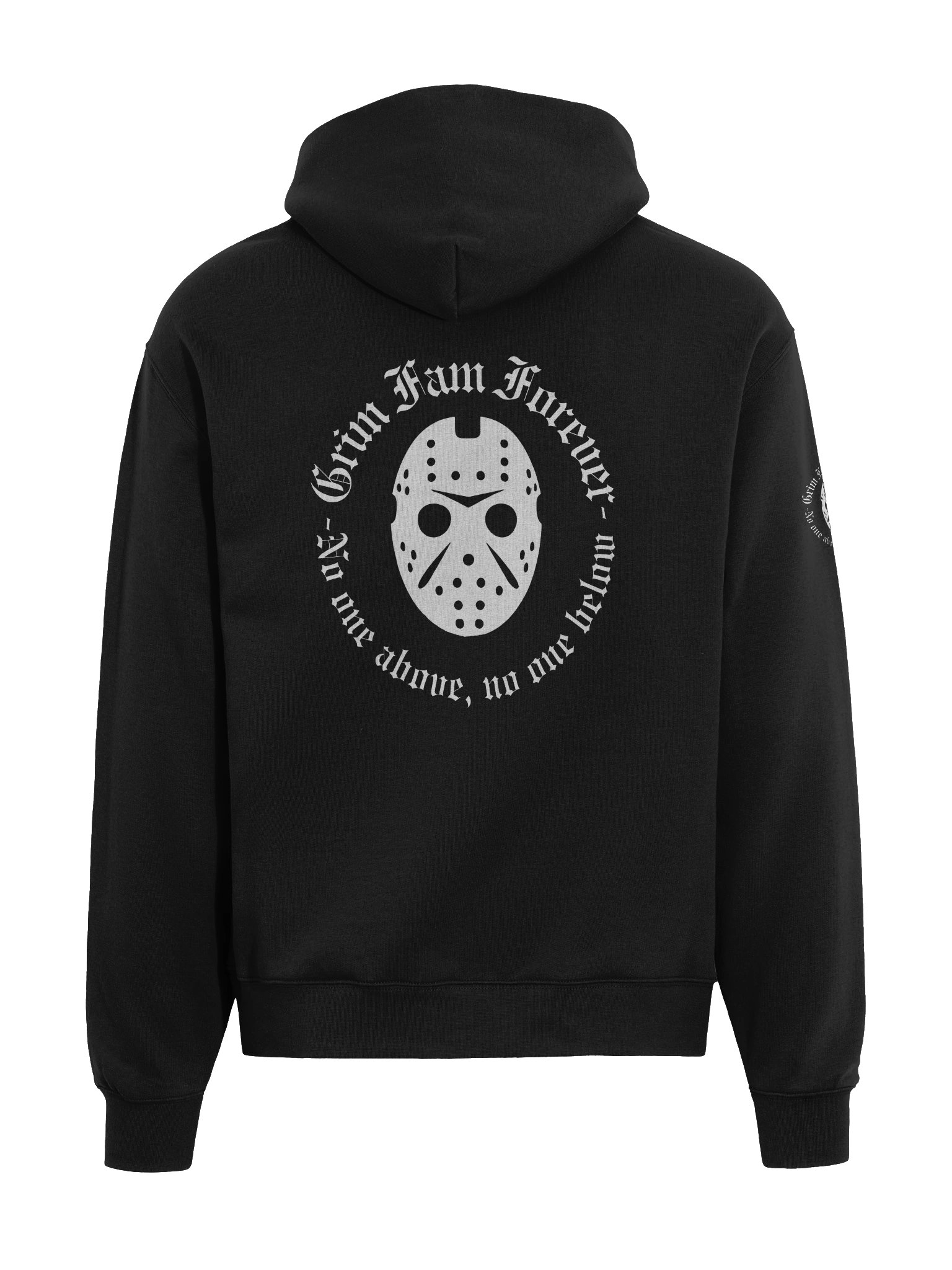 GRIM FAM HOODIE — OFFICIAL - EDITION #1 BLACK product image (5)