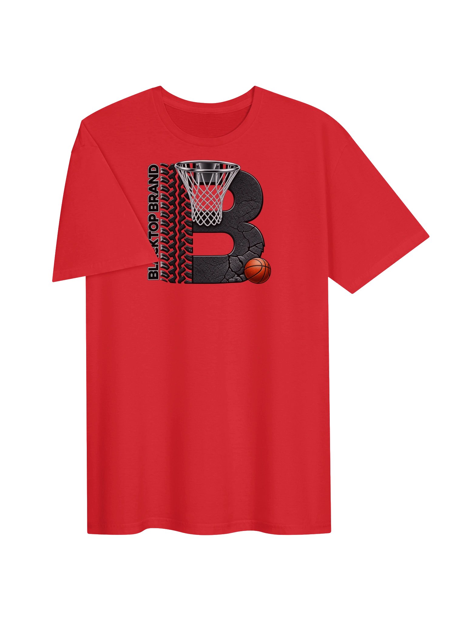 Blacktop Brand Basketball Logo Tee product image (3)