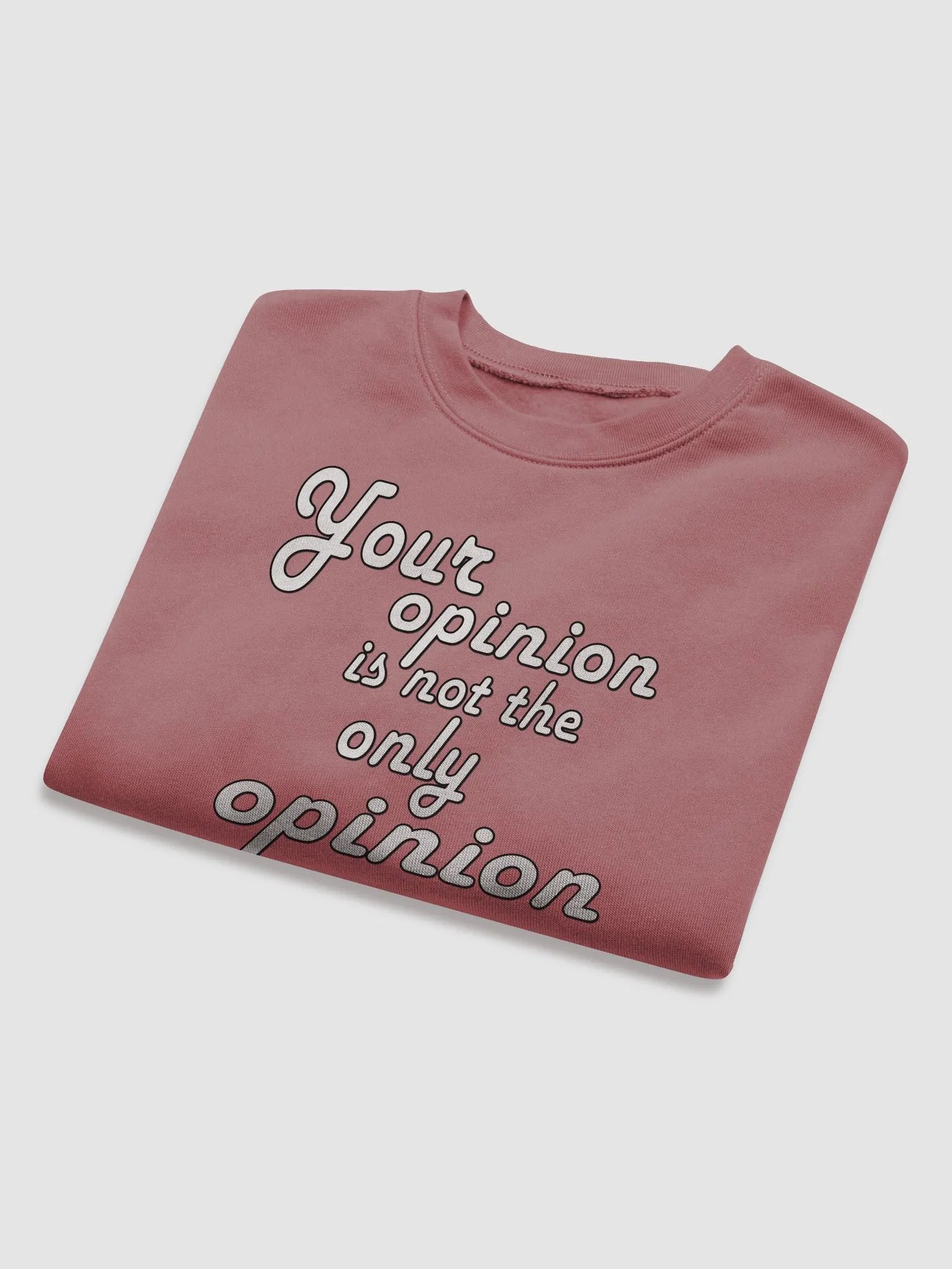 Your Opinion... Bella+Canvas Women's Fleece Crop Sweatshirt product image (5)