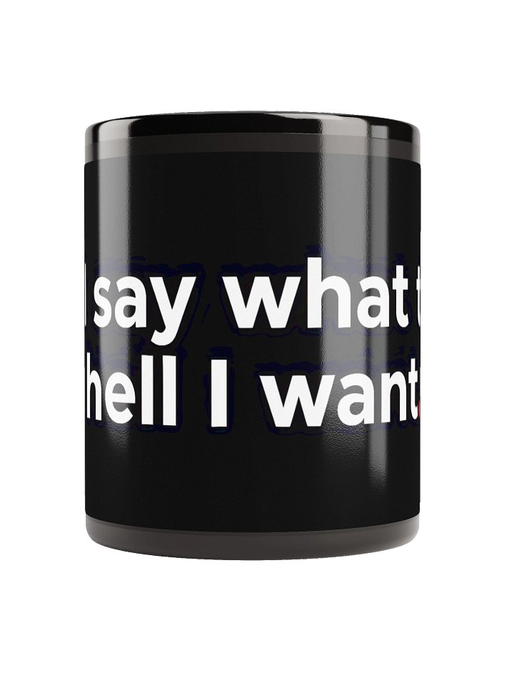 I say what the hell I want.to product image (2)