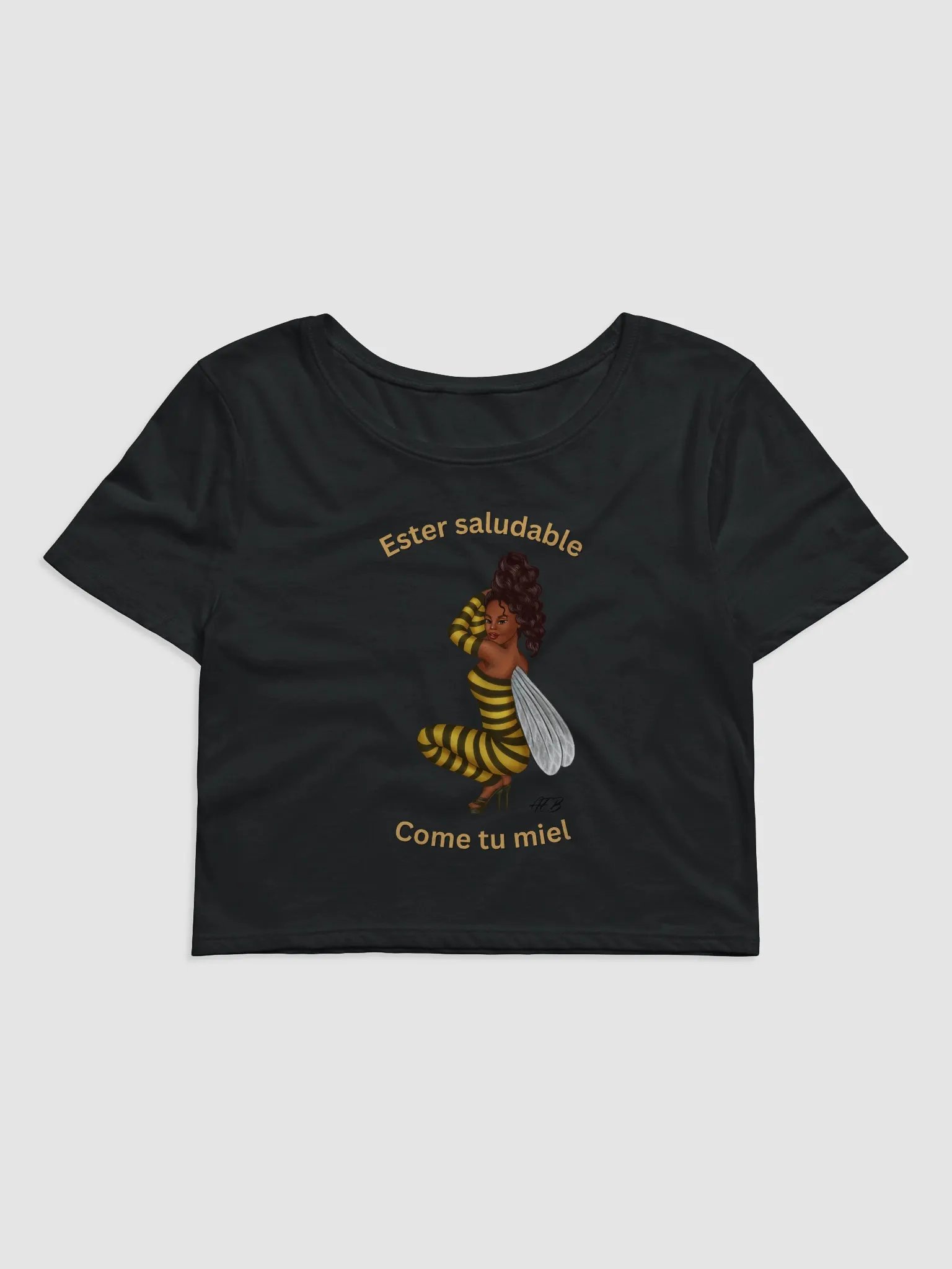 Bee Playful Crop Tee product image (1)