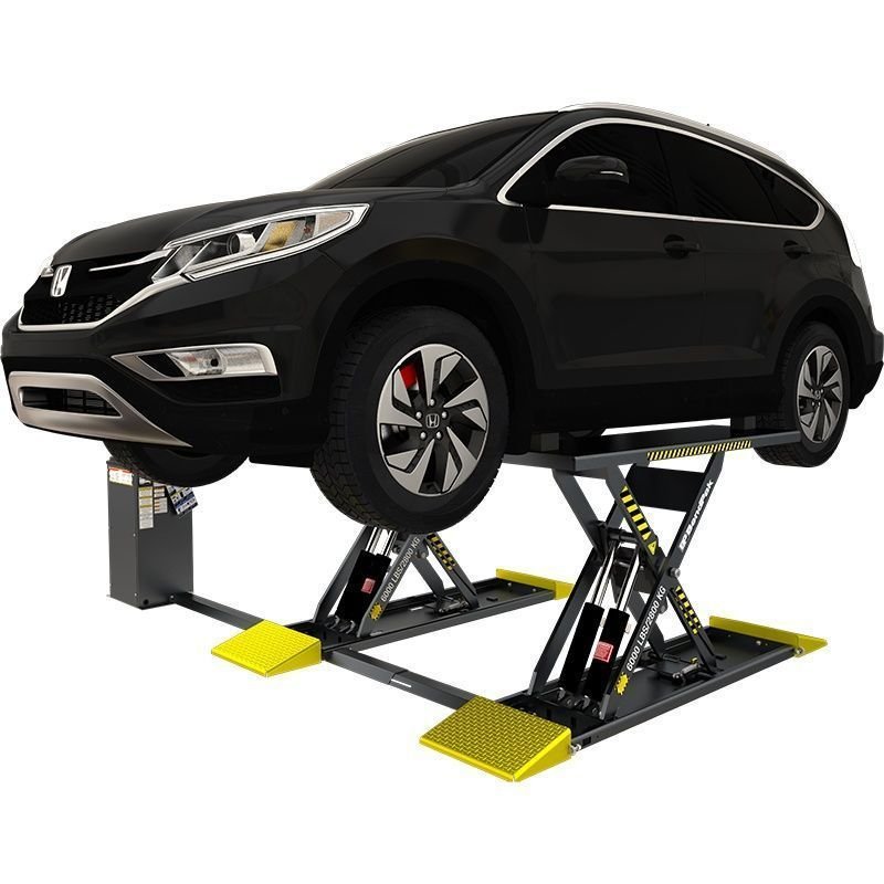 BendPak MDS-6LP Mid-Rise Scissor Lift - 6,000-Lb Capacity - Open Center product image (1)